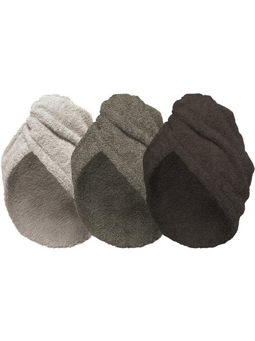 Set di 2 asciugamani in cotone per capelli - Kiabi
