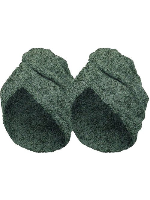 Set di 2 asciugamani per capelli - Kiabi