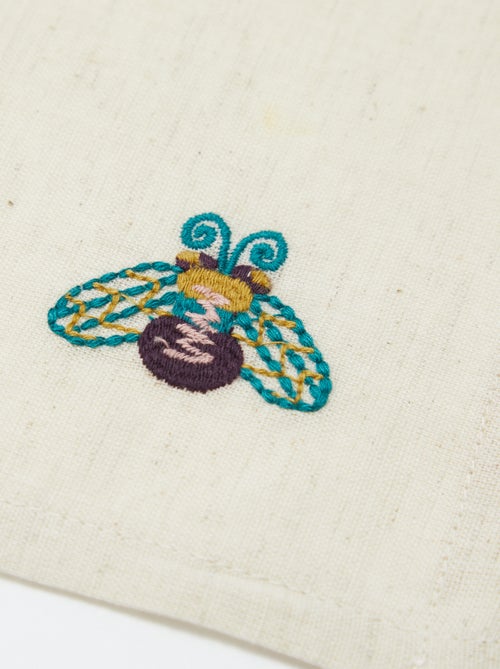 Set di 2 asciugamani ricamati (40x40 cm) - Kiabi Home - Kiabi