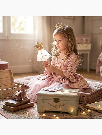 Set di 2 bacchette magiche unicorno e stella | great pretenders | great pretenders