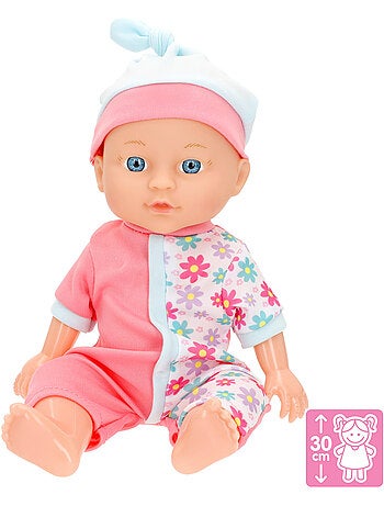 Set di 2 bambole per bambini da 30 cm con accessori colorbaby's