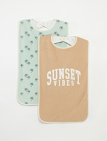 Set di 2 bavaglini - collezione facile da indossare