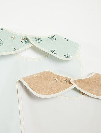 Set di 2 bavaglini - collezione facile da indossare