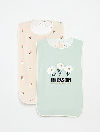 Set di 2 bavaglini - collezione facile da indossare