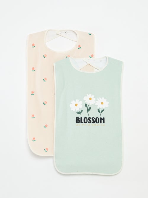 Set di 2 bavaglini - collezione facile da indossare - Kiabi