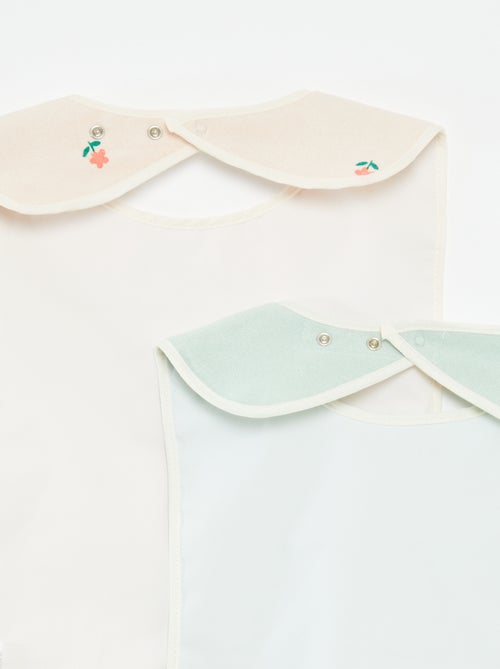 Set di 2 bavaglini - collezione facile da indossare - Kiabi