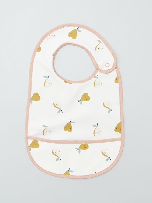 Set di 2 bavaglini con recuperatore 'Baby Calin' - Kiabi