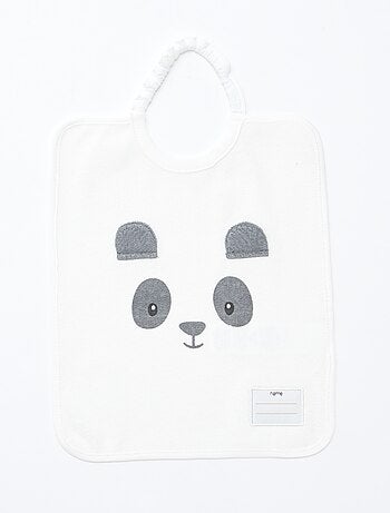 Set di 2 bavaglini da infilare dalla testa