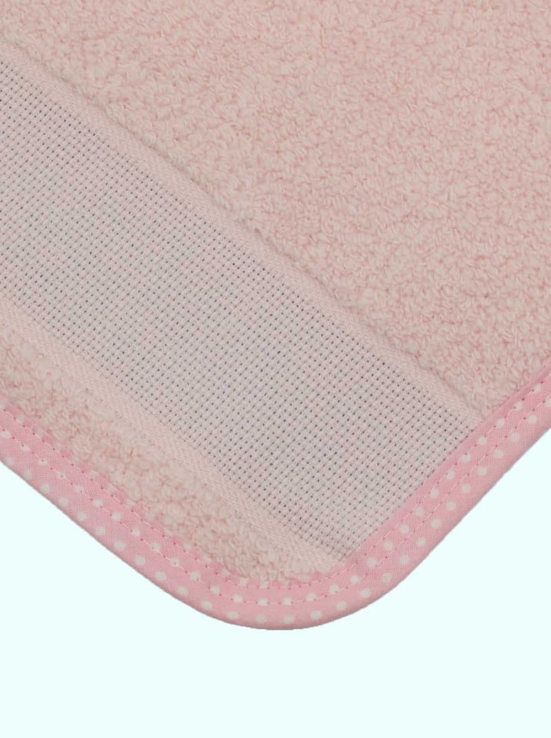 Set di 2 bavaglini da ricamare con tela Aida MAIDA Rosa - Kiabi