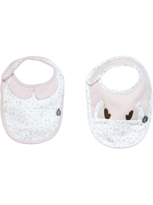 Set di 2 bavaglini floreali - Kiabi Set di 2 bavaglini floreali - Kiabi