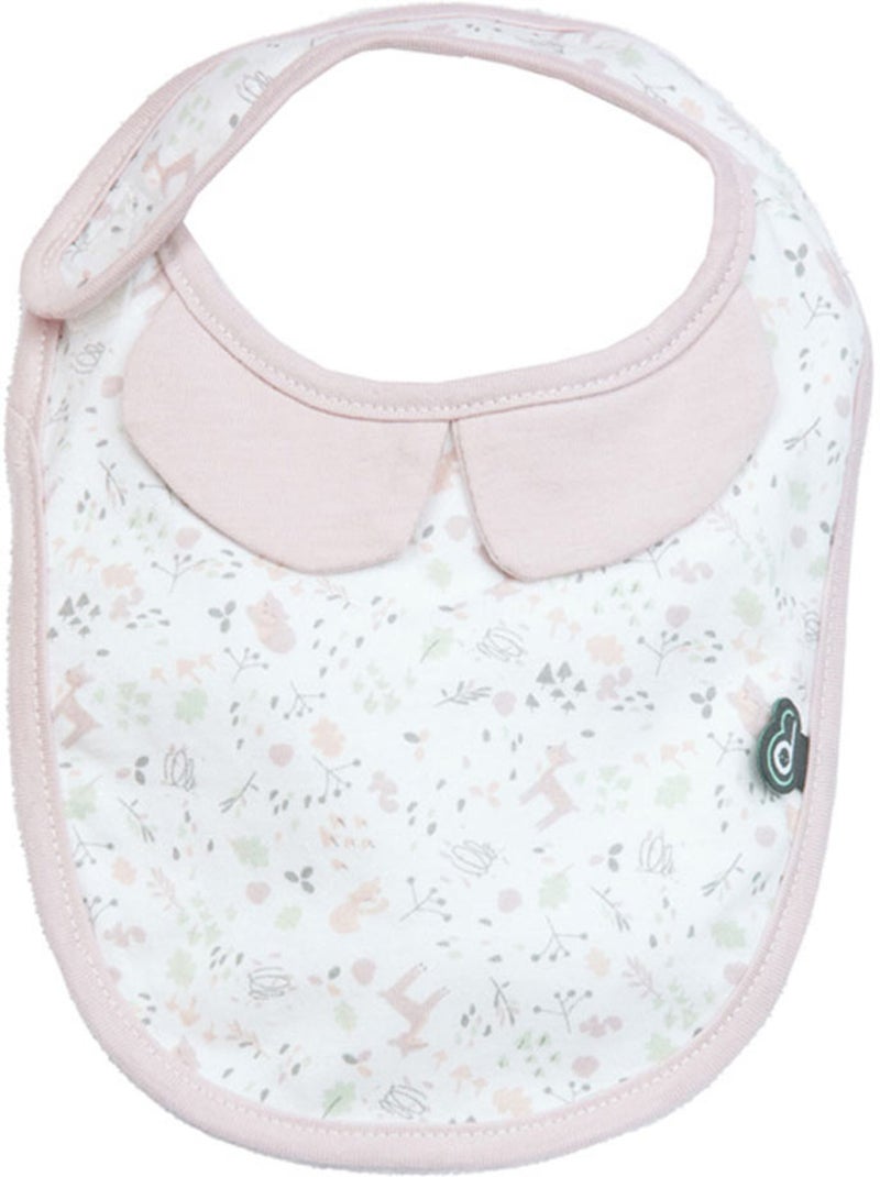 Set di 2 bavaglini floreali Rosa - Kiabi