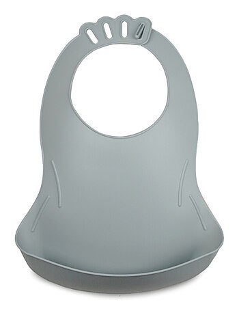 Set di 2 bavaglini impermeabili Thermobaby BIBOU con tasca raccoglif alimenti