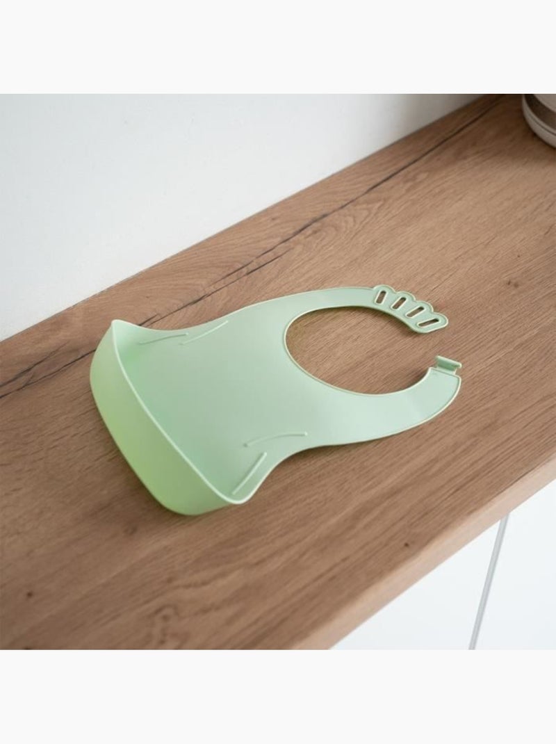 Set di 2 bavaglini impermeabili Thermobaby BIBOU con tasca raccoglif alimenti Verde - Kiabi