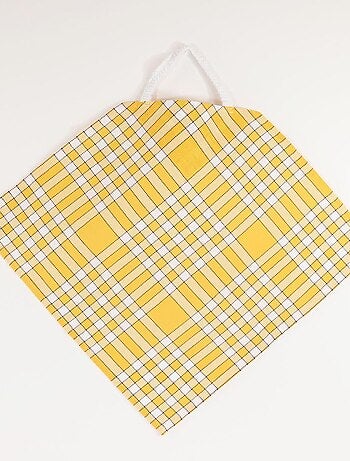 Set di 2 bavaglini in cotone a quadretti Vichy CLEAN KID