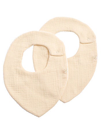 Set di 2 bavaglini in garza di - SAUTHON