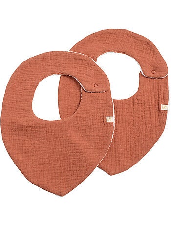 Set di 2 bavaglini in garza di - SAUTHON