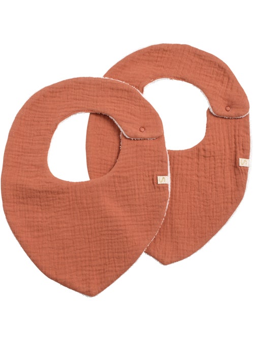 Set di 2 bavaglini in garza di - SAUTHON - Kiabi