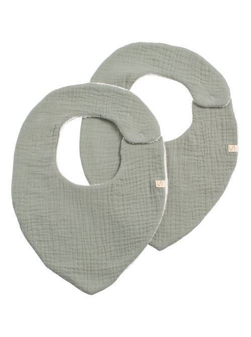 Set di 2 bavaglini in garza di - SAUTHON - Kiabi