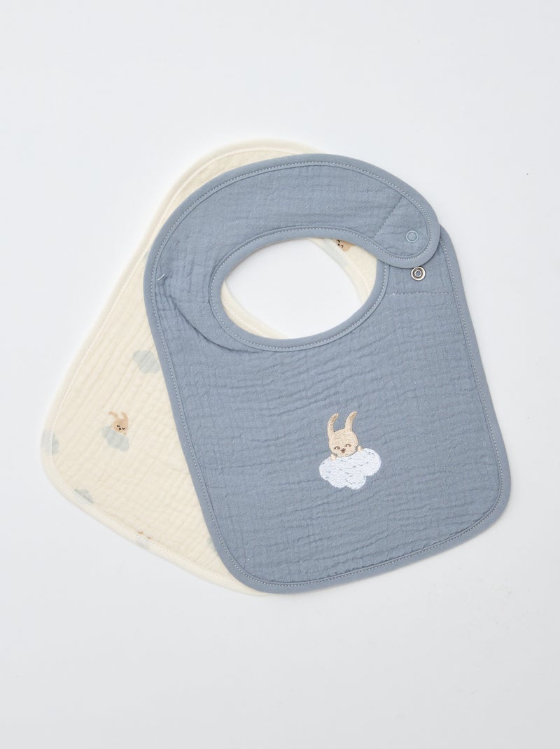 Lulujo Boho - Set Di 2 Coperte In Mussola Di Cotone Per Bambini (Fungo E Sabbia), Morbide E Traspiranti - 3