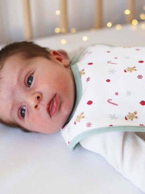 Set di 2 bavaglini natalizi per neonato - Kiabi