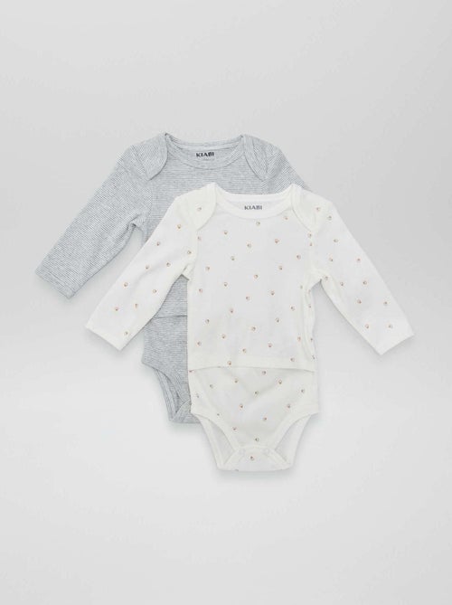 Set di 2 body - collezione facile da indossare - Kiabi