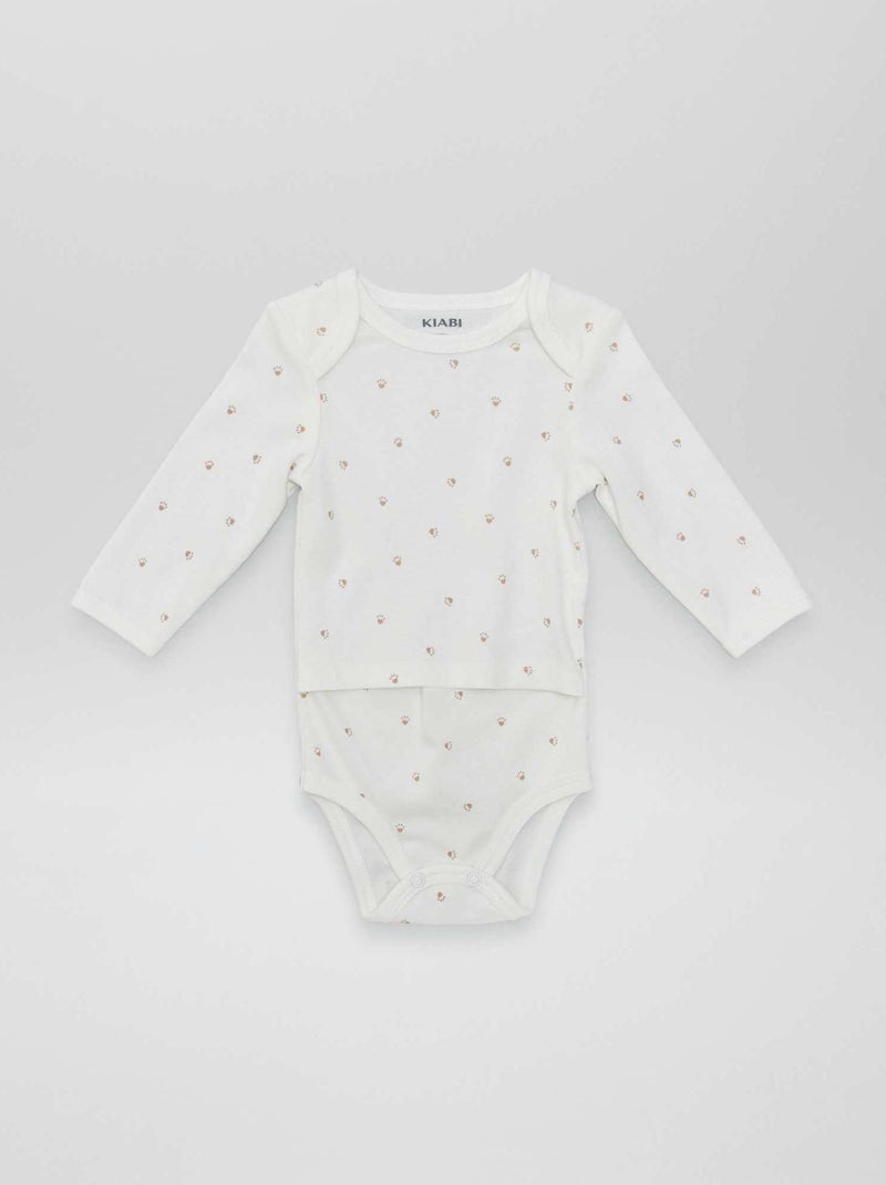 Set di 2 body - collezione facile da indossare BEIGE - Kiabi