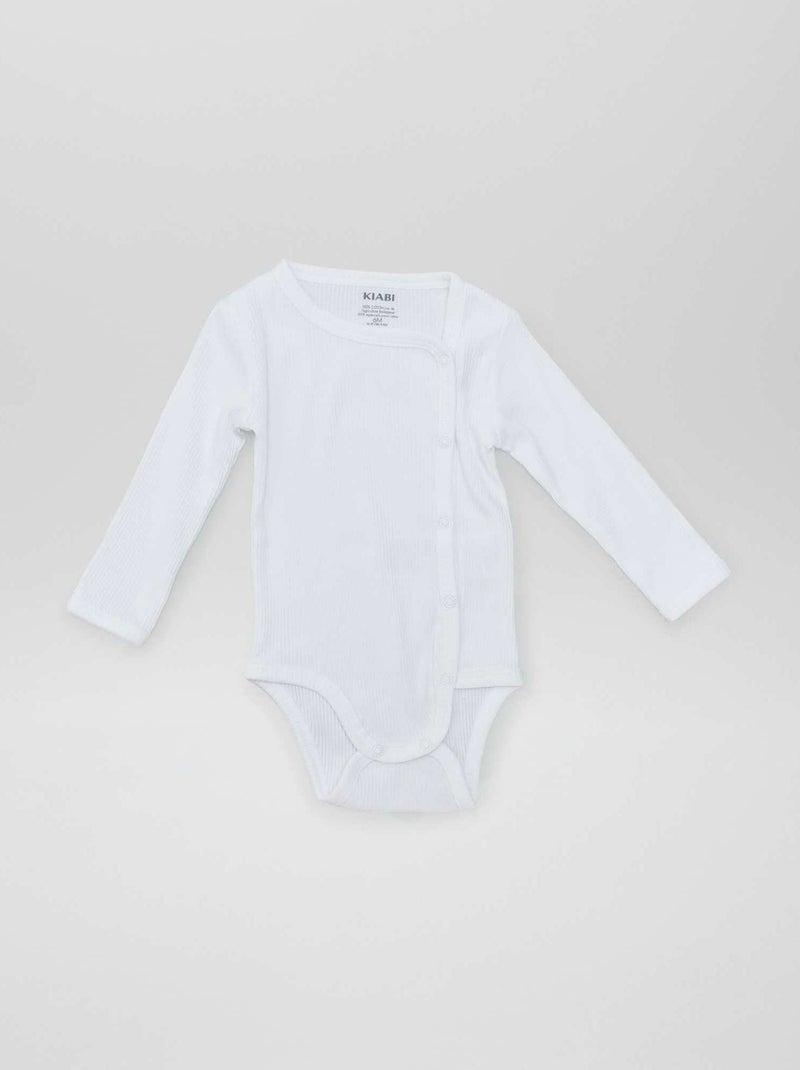 Set di 2 body - collezione facile da indossare bianco - Kiabi