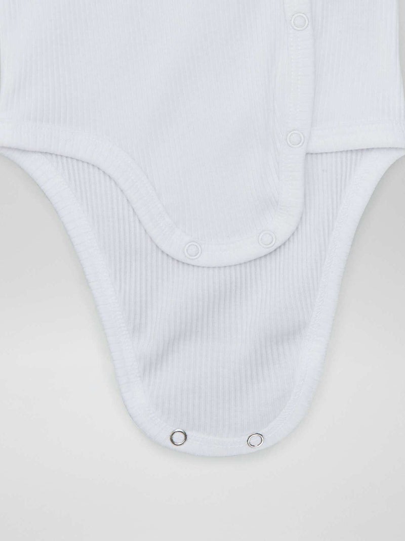 Set di 2 body - collezione facile da indossare bianco - Kiabi