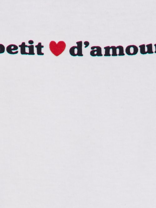 Set di 2 body - 'San Valentino' - Kiabi