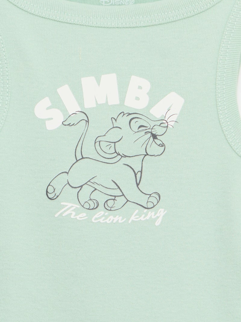 Set di 2 body a canotta 'Disney' Bianco - Kiabi