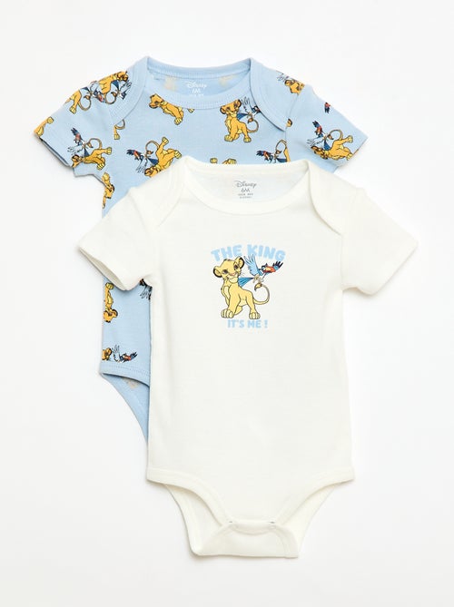 Set di 2 body a maniche corte 'Disney' 'Simba' - Kiabi
