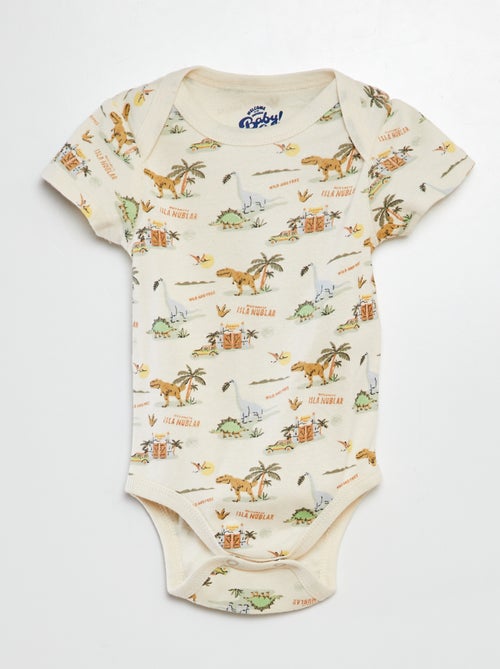 Set di 2 body a maniche corte 'Jurassic Park' 'Universal' - Kiabi
