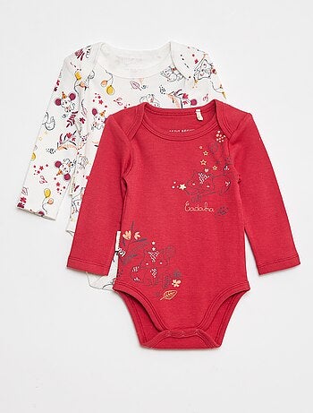 Set di 2 body a maniche lunghe - 2 pezzi