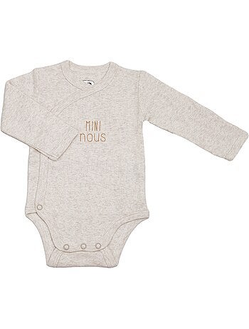 Set di 2 body a maniche lunghe per neonati - mini noi