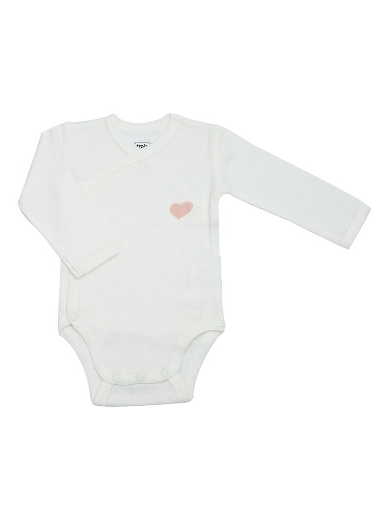 Set di 2 body a maniche lunghe Rosa - Kiabi