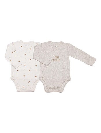 Set di 2 body bebè maniche lunghe - Mini nous