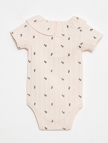 Set di 2 body con colletto a volant