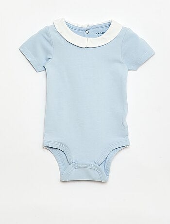 Set di 2 body con colletto Claudine