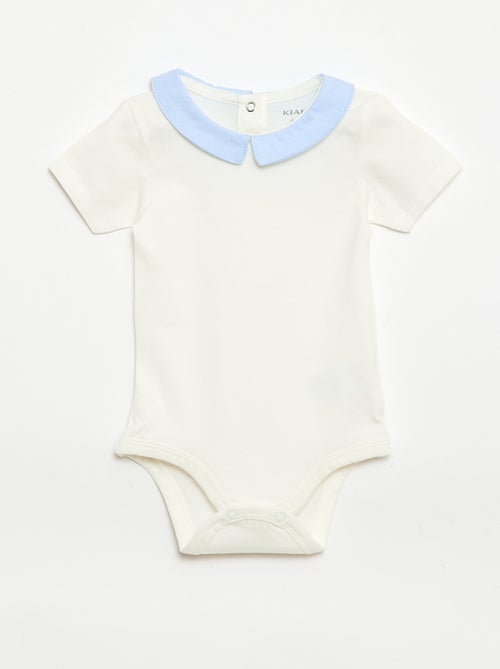 Set di 2 body con colletto Claudine - Kiabi