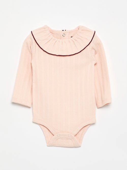 Set di 2 body con colletto fantasia - Kiabi