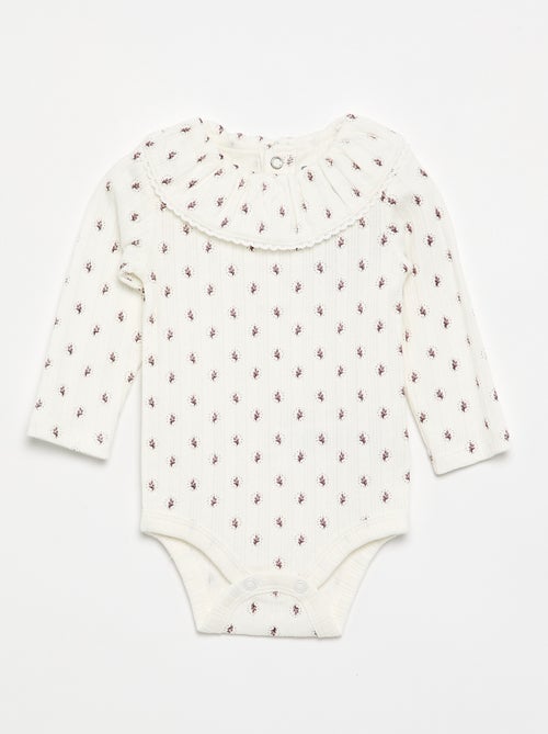 Set di 2 body con colletto fantasia - Kiabi