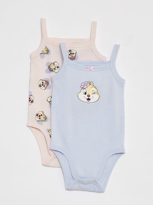 Set di 2 body con spalline sottili 'Cip e Ciop' - Kiabi
