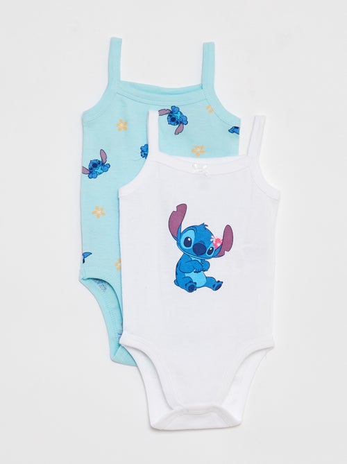 Set di 2 body con spalline sottili 'Stitch' - Kiabi