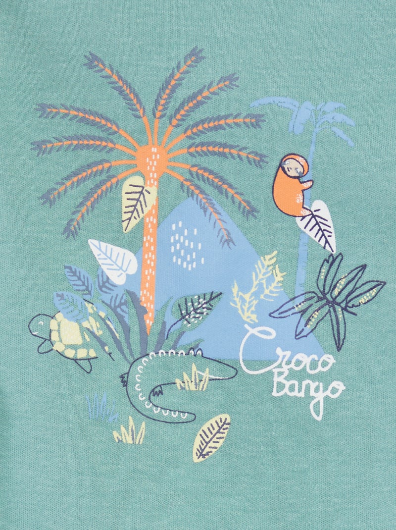 Set di 2 body con stampe 'Petit Béguin' VERDE - Kiabi