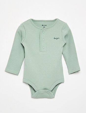 Set di 2 body in maglia a costine