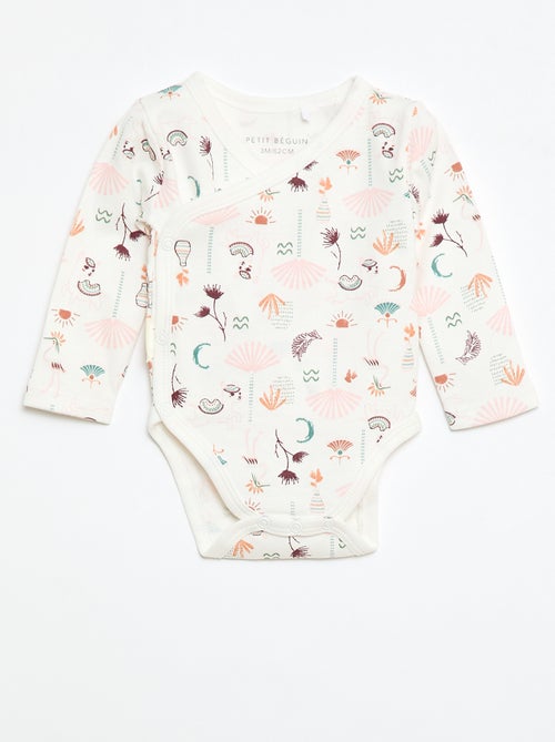 Set di 2 body incrociati 'Petit Beguin' - Kiabi