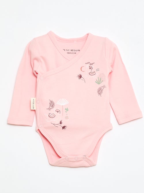 Set di 2 body incrociati 'Petit Beguin' - Kiabi