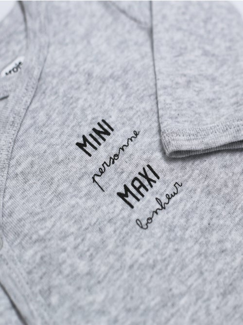 Set di 2 body neonato manica lunga - Kiabi