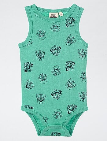 Set di 2 body 'Paw Patrol' senza maniche in cotone