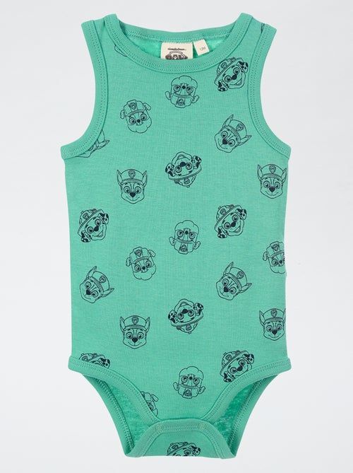 Set di 2 body 'Paw Patrol' senza maniche in cotone - Kiabi